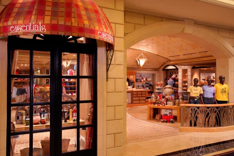Retail at the hotel